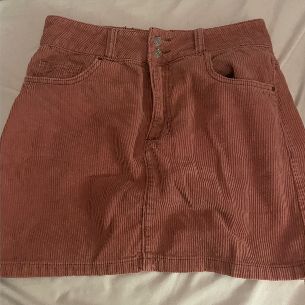 pink pacsun mini skirt size medium